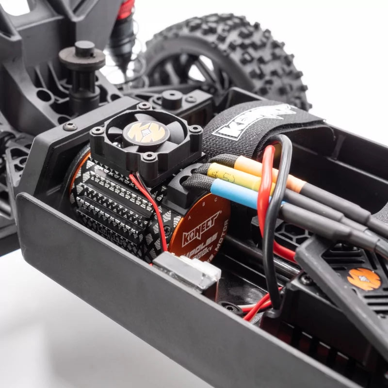 Pack Rogue buggy HobbyTech 1/8 brushless 4x4 RTR jaune