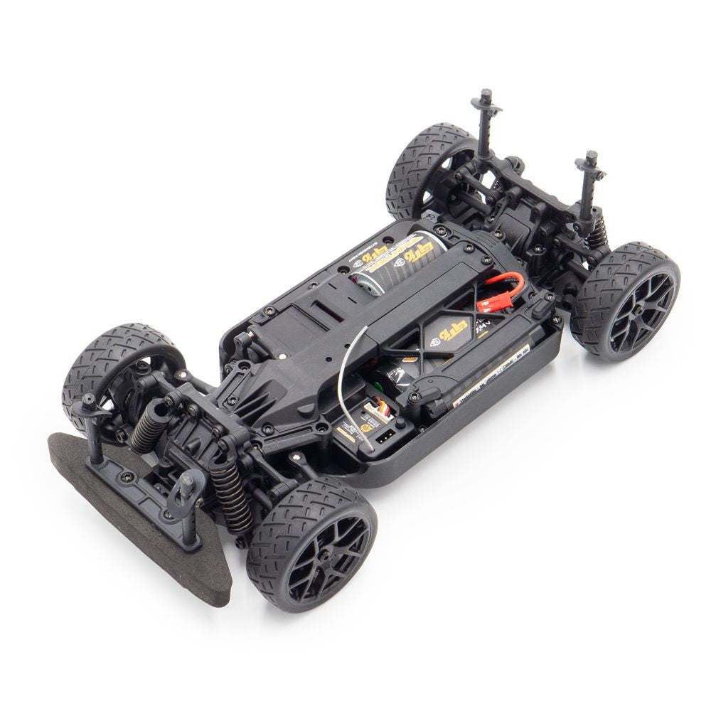 Voiture rc Funtek Touring Car GT16E RTR 1/16 bleu - Breizh Modélisme.