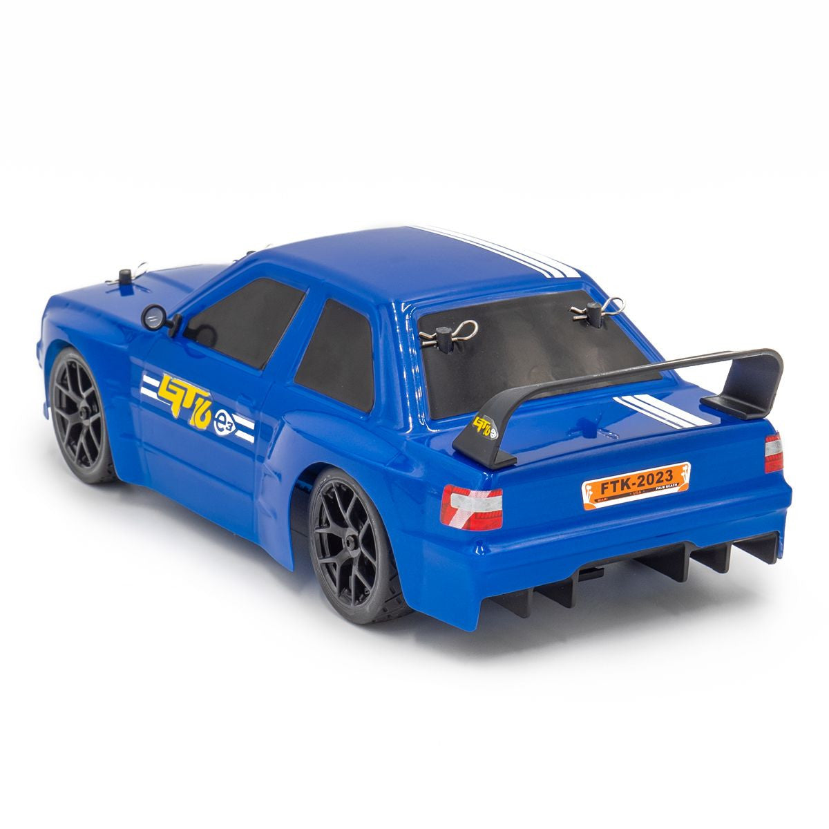 Voiture rc Funtek Touring Car GT16E RTR 1/16 bleu - Breizh Modélisme.
