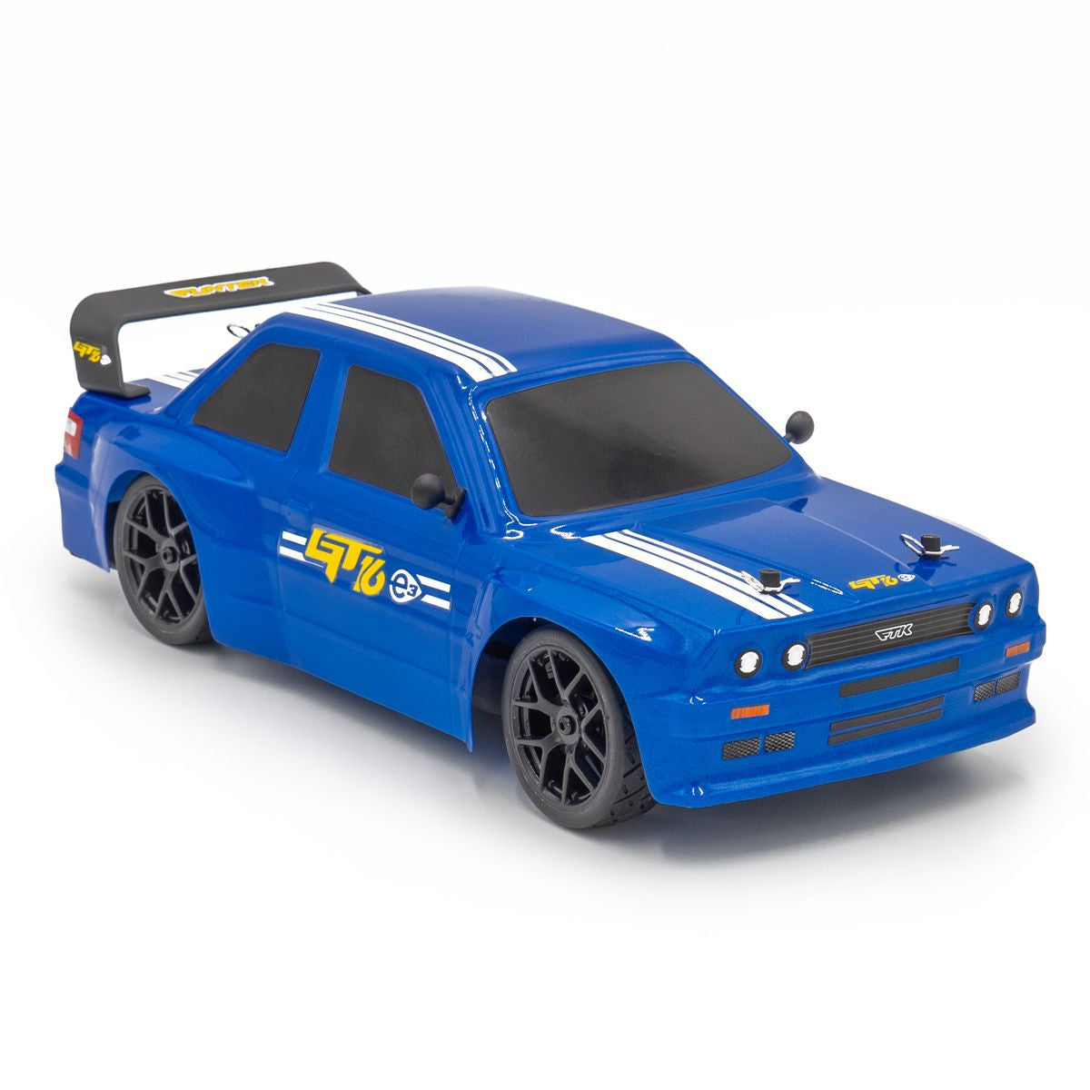 Voiture rc Funtek Touring Car GT16E RTR 1/16 bleu - Breizh Modélisme.