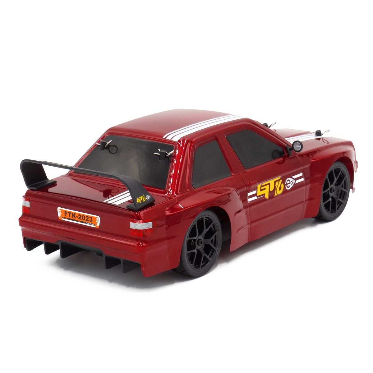 Voiture rc Funtek Touring Car GT16E RTR 1/16 rouge - Breizh Modélisme.