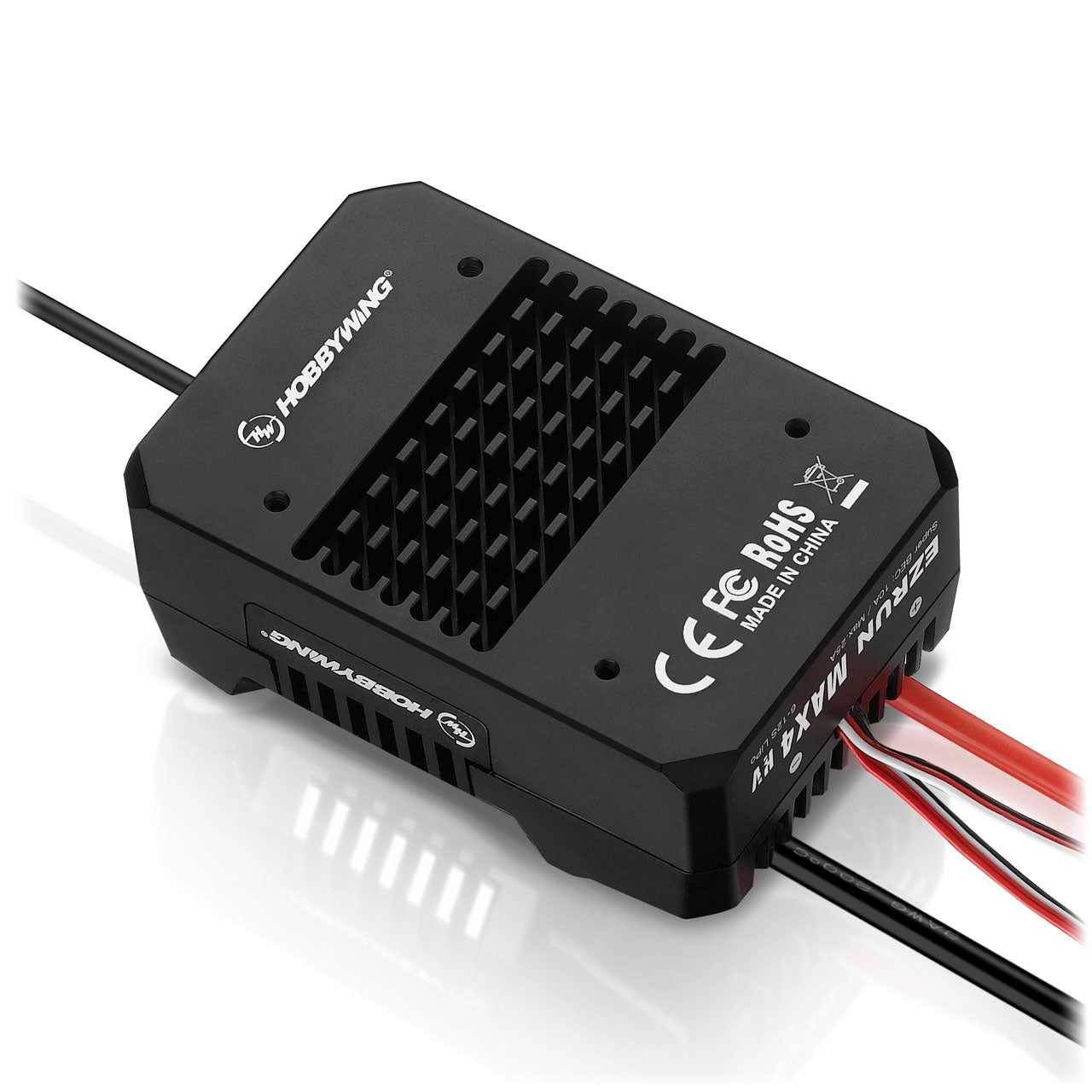 Contrôleur Hobbywing Ezrun MAX4-HV sans capteur 300 A, LiPo 6-12 S, BEC 10 A - HW30104002
