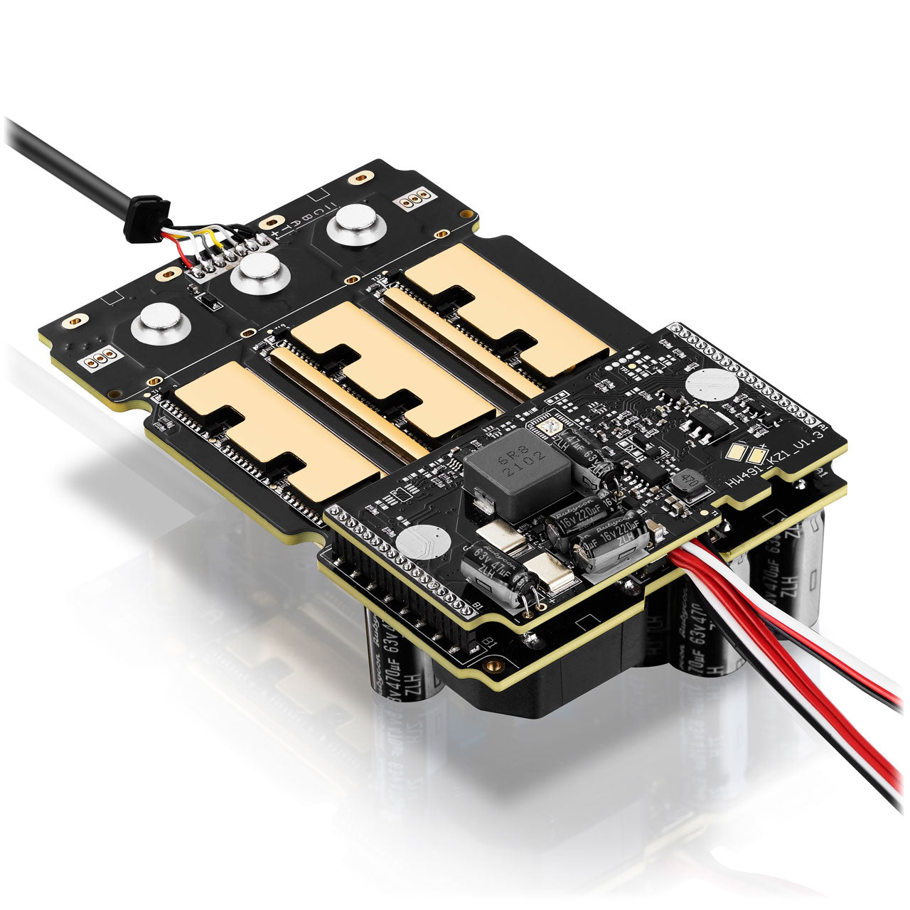 Contrôleur Hobbywing Ezrun MAX4-HV sans capteur 300 A, LiPo 6-12 S, BEC 10 A - HW30104002