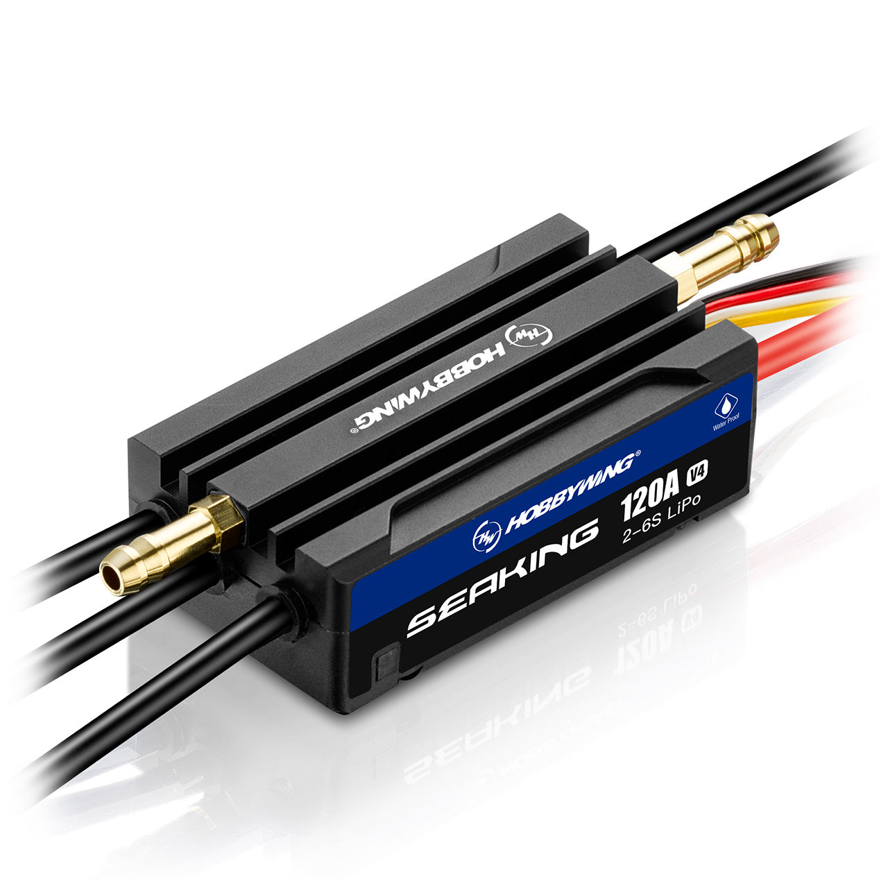 Régulateur de bateau Hobbywing Seaking 120A HW30302363 V4 (2-6s LiPo)