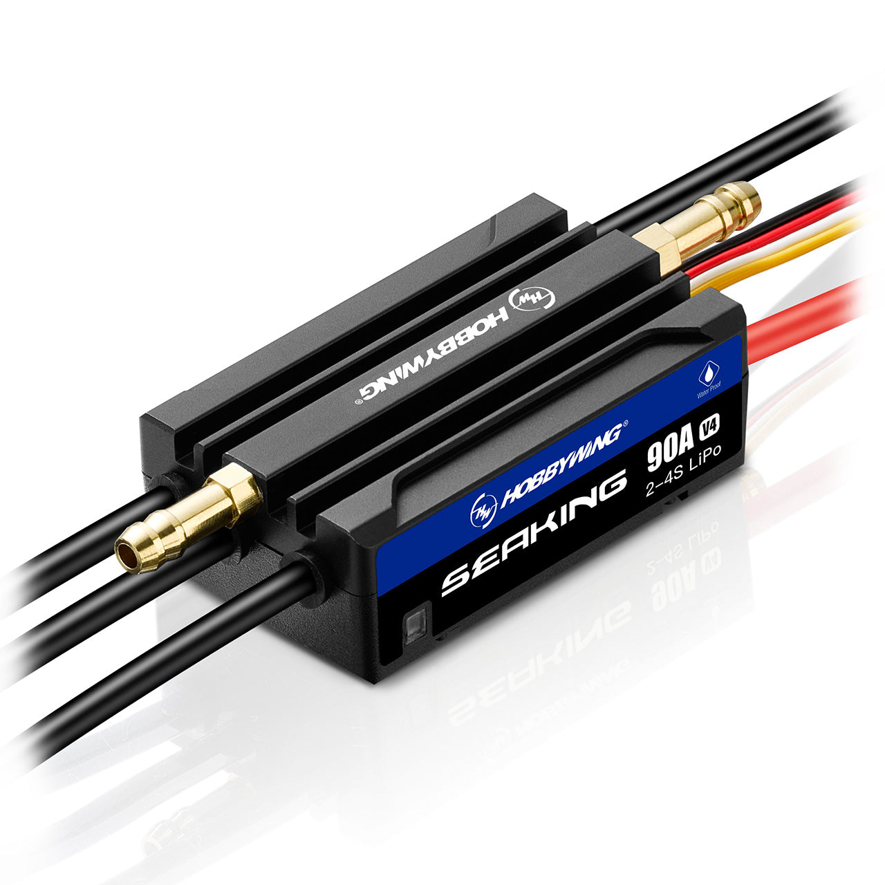 Régulateur de bateau Hobbywing Seaking 90A HW30302362 V4 (2-4s LiPo)
