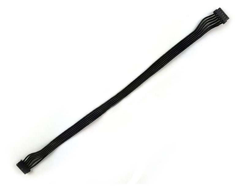 Câble de capteur plat 175 mm noir - Breizh Modélisme.