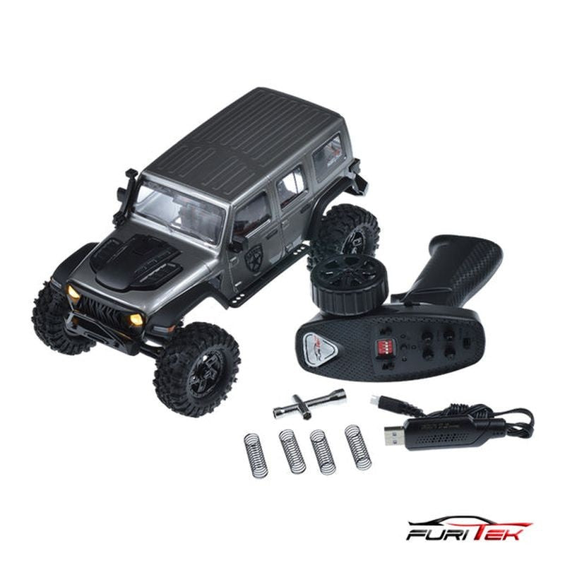 Crawler RC FX118 FURY Katana RTR gris Brushless 1/18 - FUR2529