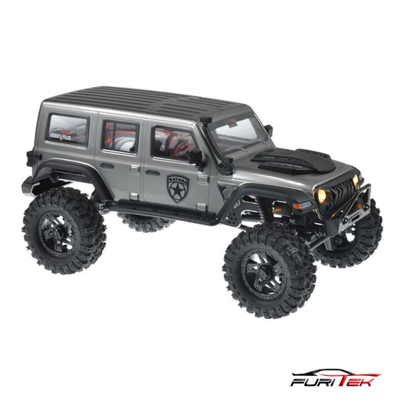 Crawler RC FX118 FURY Katana RTR gris Brushless 1/18 - FUR2529