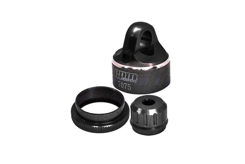 Pièce Option GPM Alu anodisés pour Moto Losi MX - GPMMXDP/CAPBK - Breizh Modélisme.