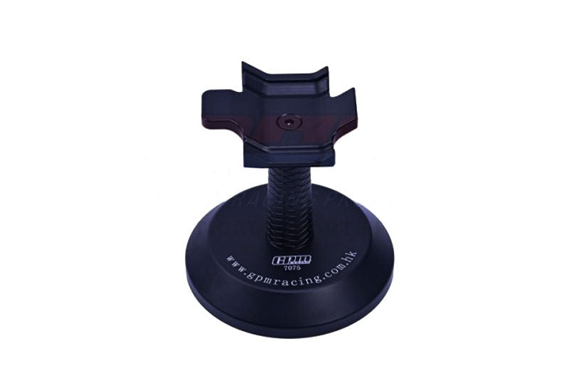 Support moto Alu 7075 GPM pour Moto Losi MX - GPMMX888BK - Breizh Modélisme.