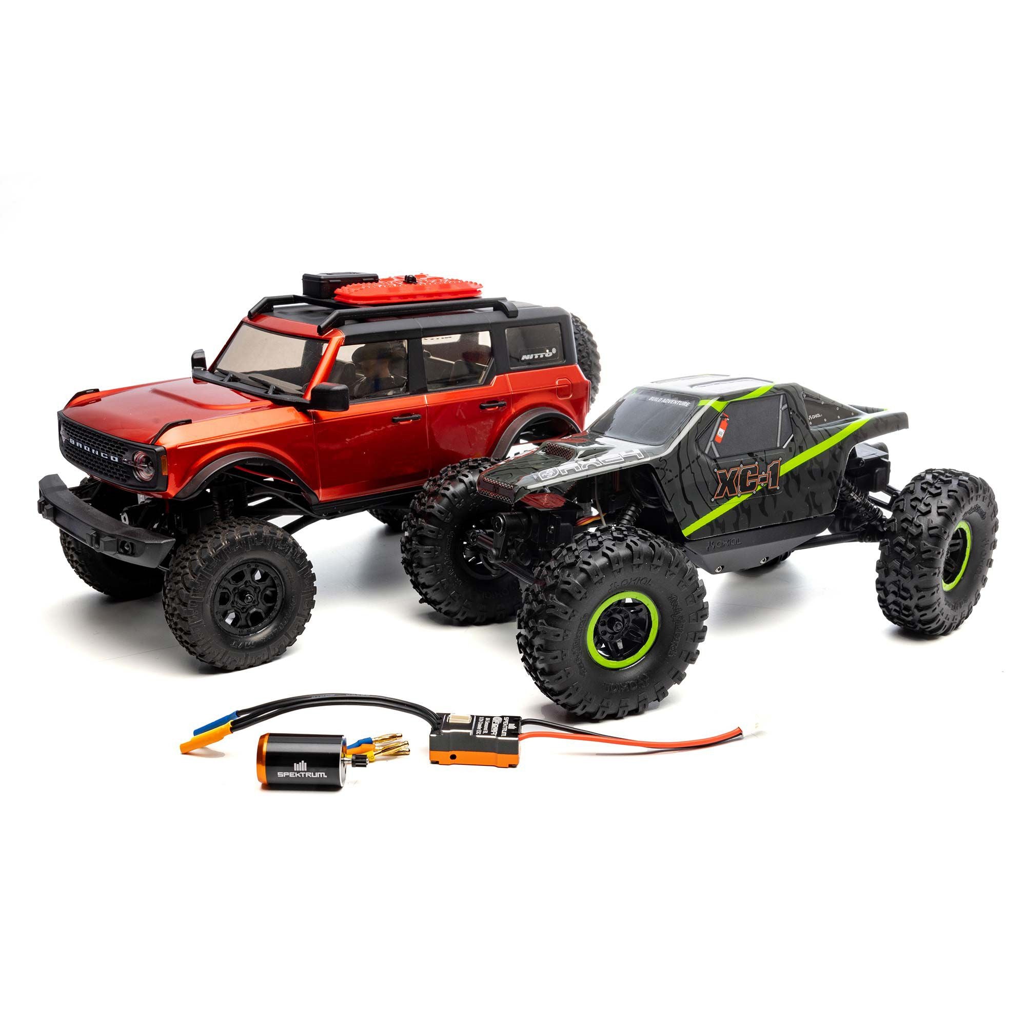 Combo ESC/moteur brushless avec capteur Firma 8A : Rock Crawlers 1/24 - SPMXSEMC18 - Breizh Modélisme.