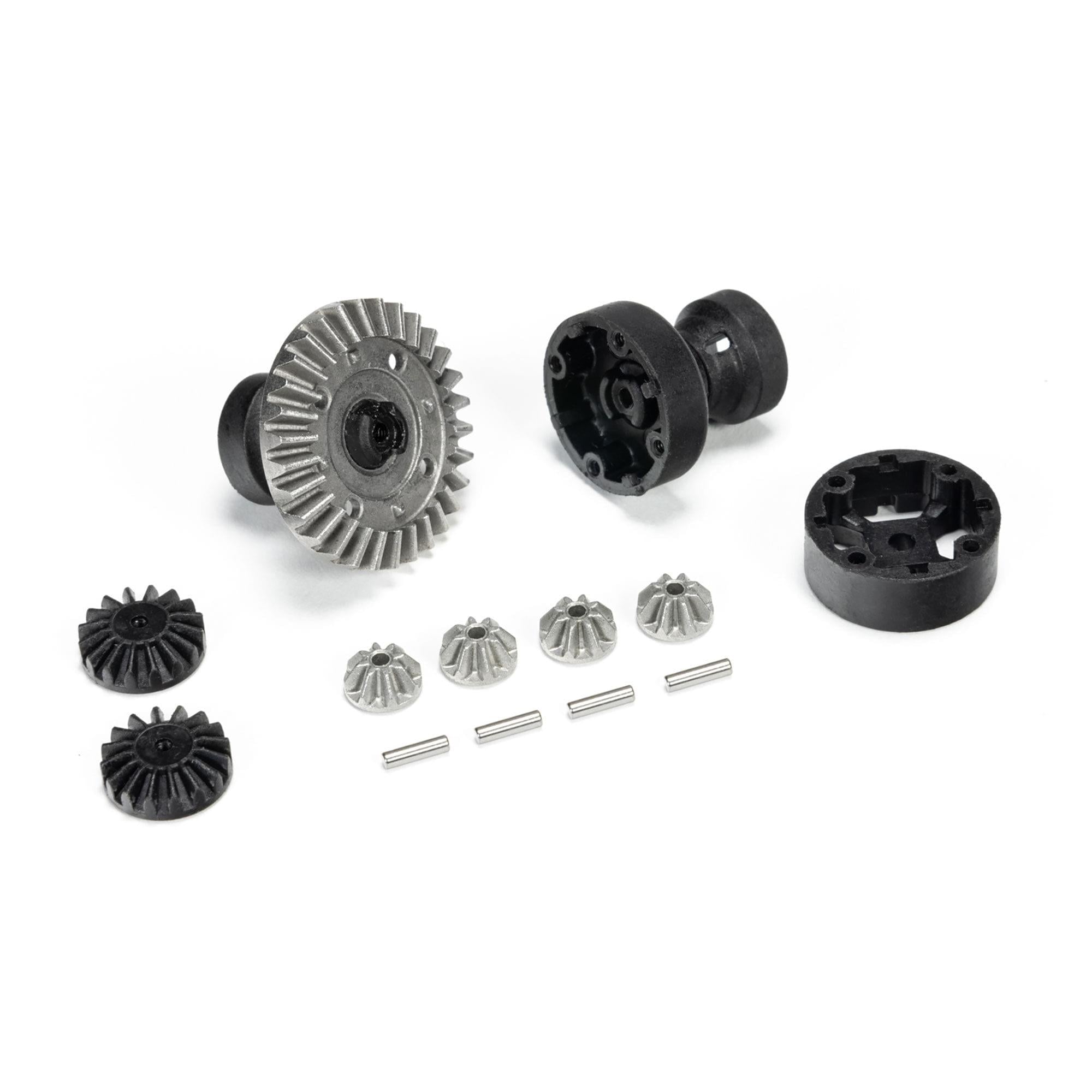 GLOBACT Différentiel rempli d'huile entièrement en métal assemblé 30T 0.8Mod avec engrenage arrière pour ARRMA 1/18 Granit GROM 1/14 Typhon GROM 1/16 GLOBACT Différentiel rempli d'huile entièrement en métal assemblé 30T 0.8Mod avec engrenage arrière pour ARRMA 1/18 Granit GROM 1/14 Typhon GROM 1/16