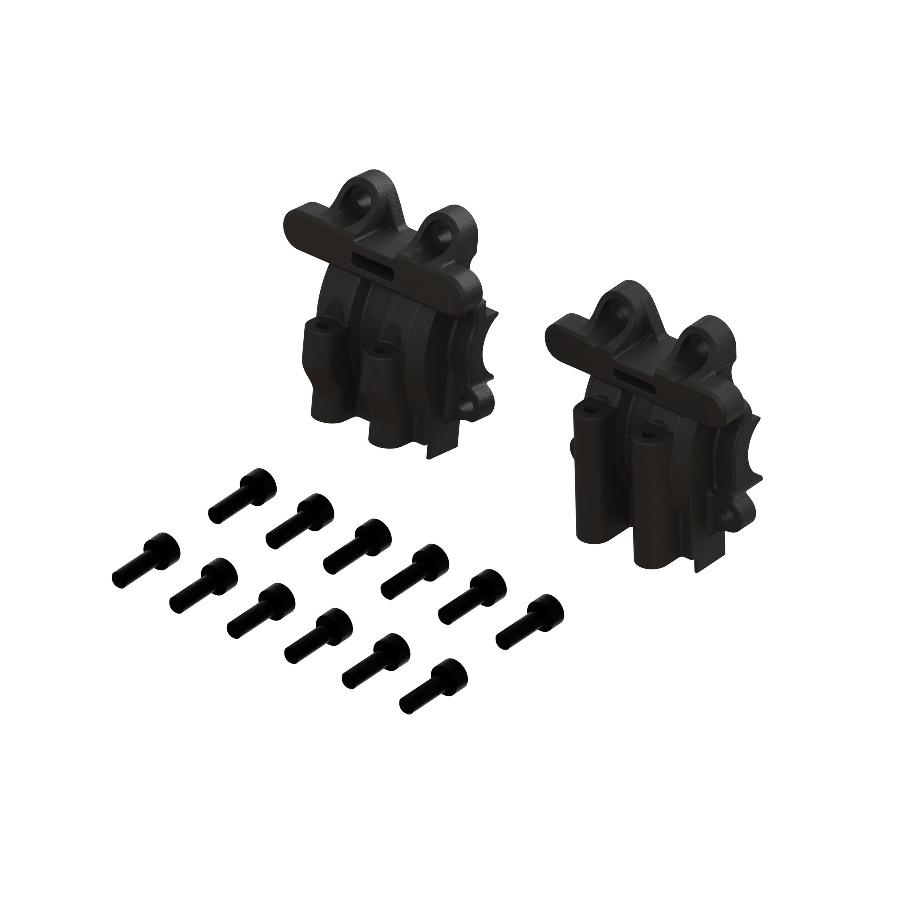 Ensemble de couvercles de différentiel (2) pour GROM ARA320749 - Breizh Modélisme.