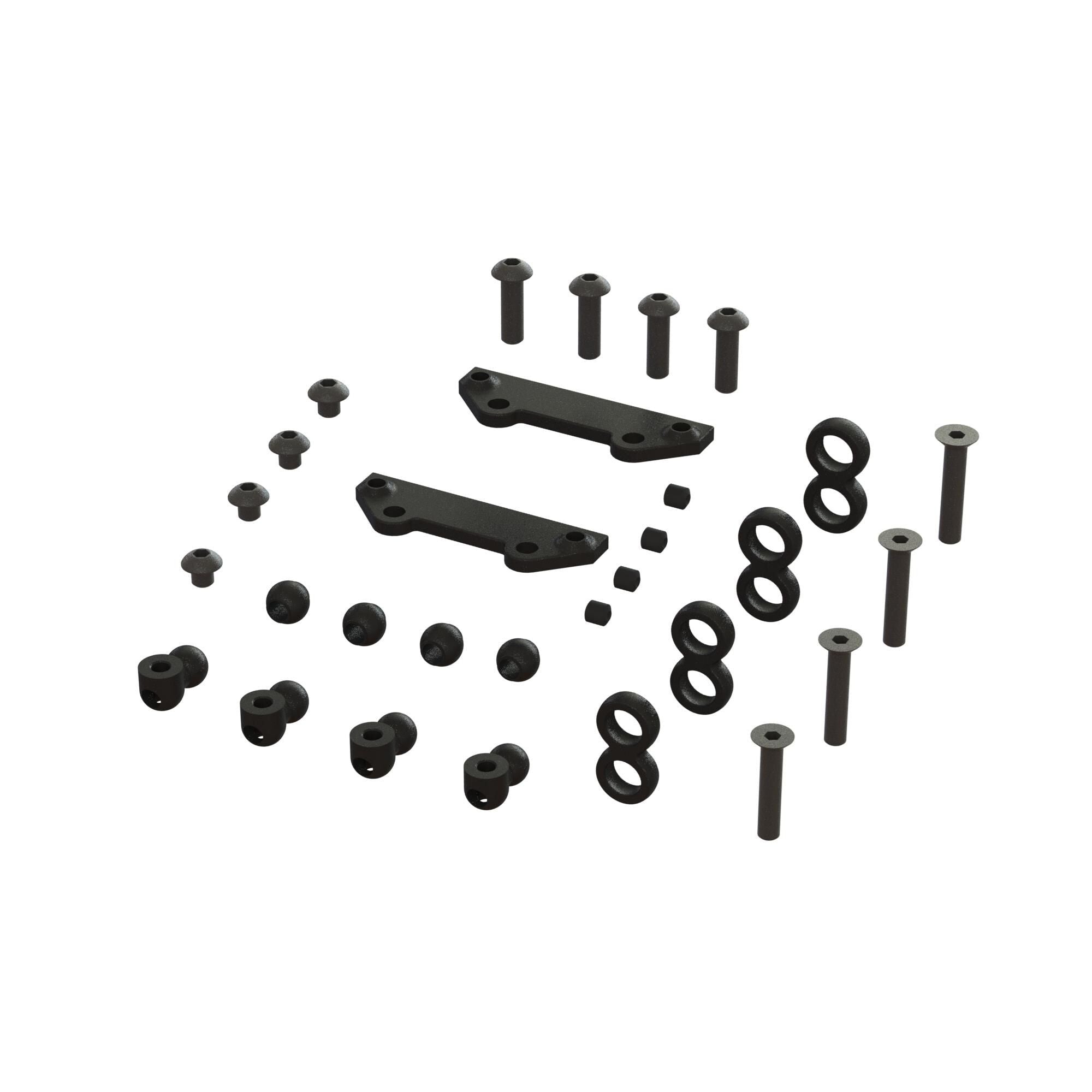 Kit de montage de barre stabilisatrice - ARA330692 - Breizh Modélisme.