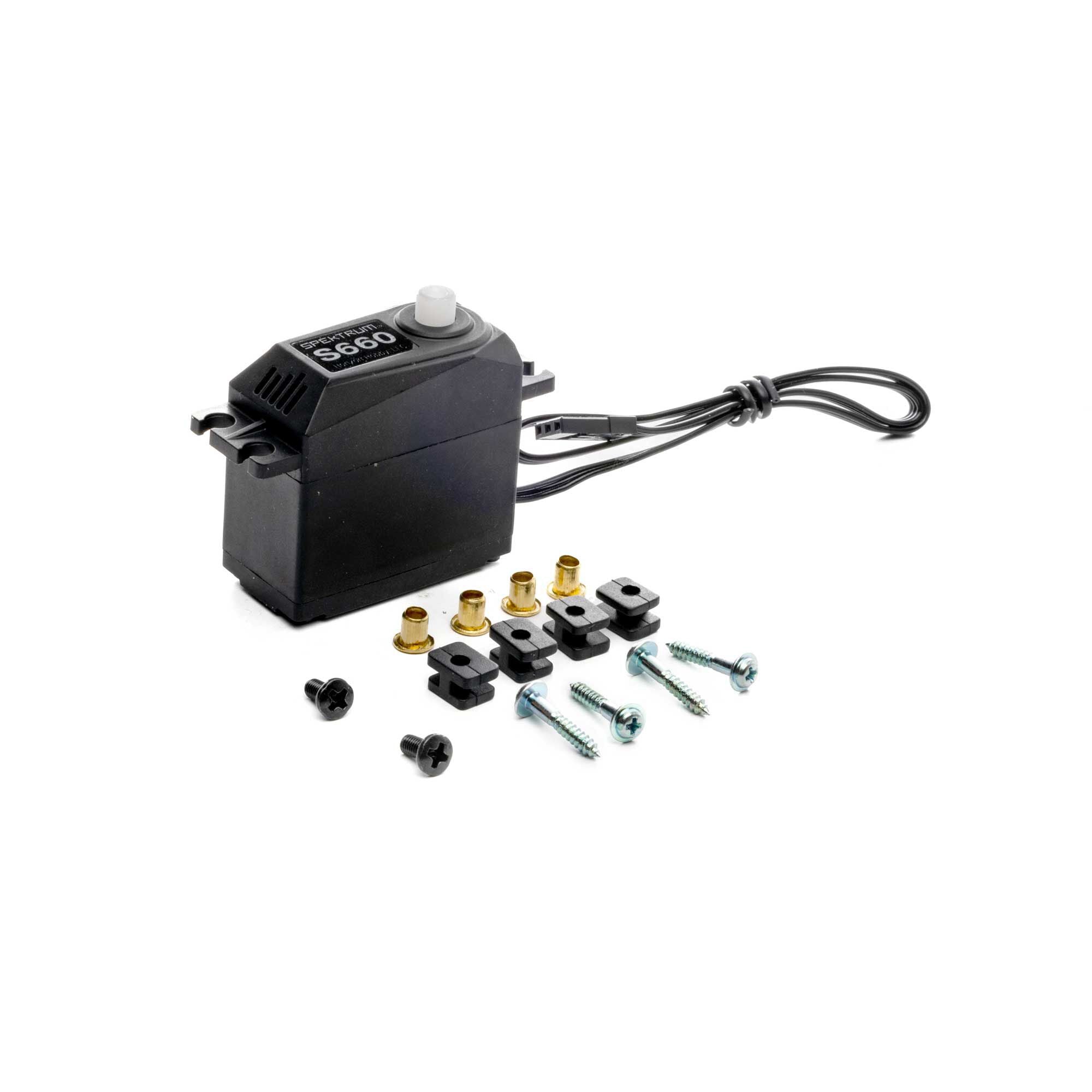 Servomoteur S660 5 kg 25 dents - SPMS660 - Breizh Modélisme.