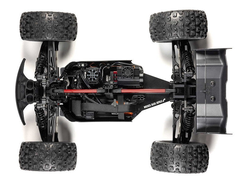 ARRMA Kraton 6S V6 4X4 BLX Brushless Monster Truck 1/8 RTR Bleu - Breizh Modélisme.