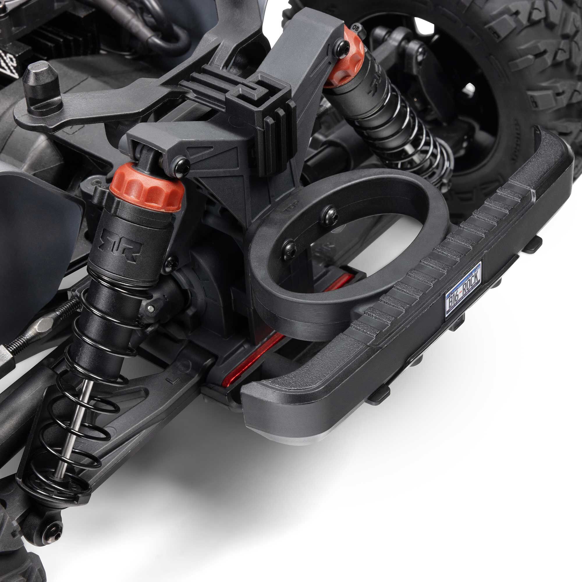 Arrma Monster Truck 1/10 BIG ROCK 223S DSC brushless 4X4 RTR bleu - ARA4312V4T3 - Breizh Modélisme.