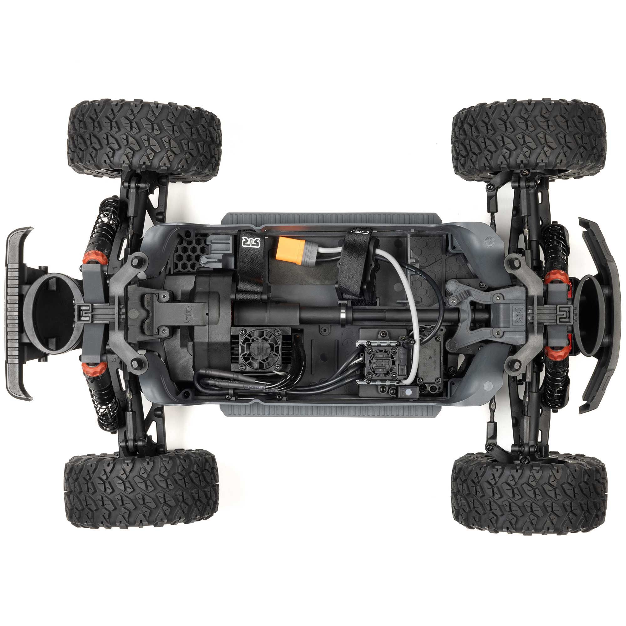 Arrma Monster Truck 1/10 BIG ROCK 223S DSC brushless 4X4 RTR bleu - ARA4312V4T3 - Breizh Modélisme.
