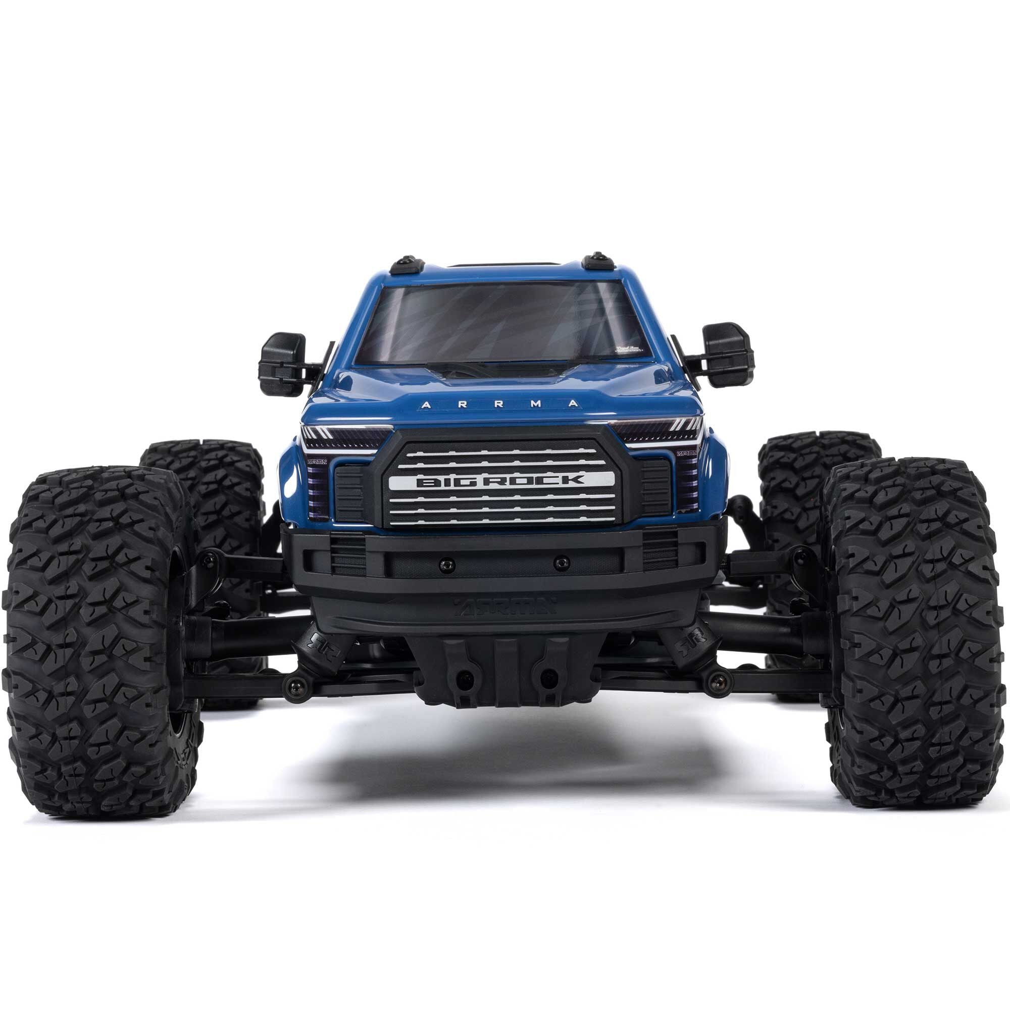 Arrma Monster Truck 1/10 BIG ROCK 223S DSC brushless 4X4 RTR bleu - ARA4312V4T3 - Breizh Modélisme.
