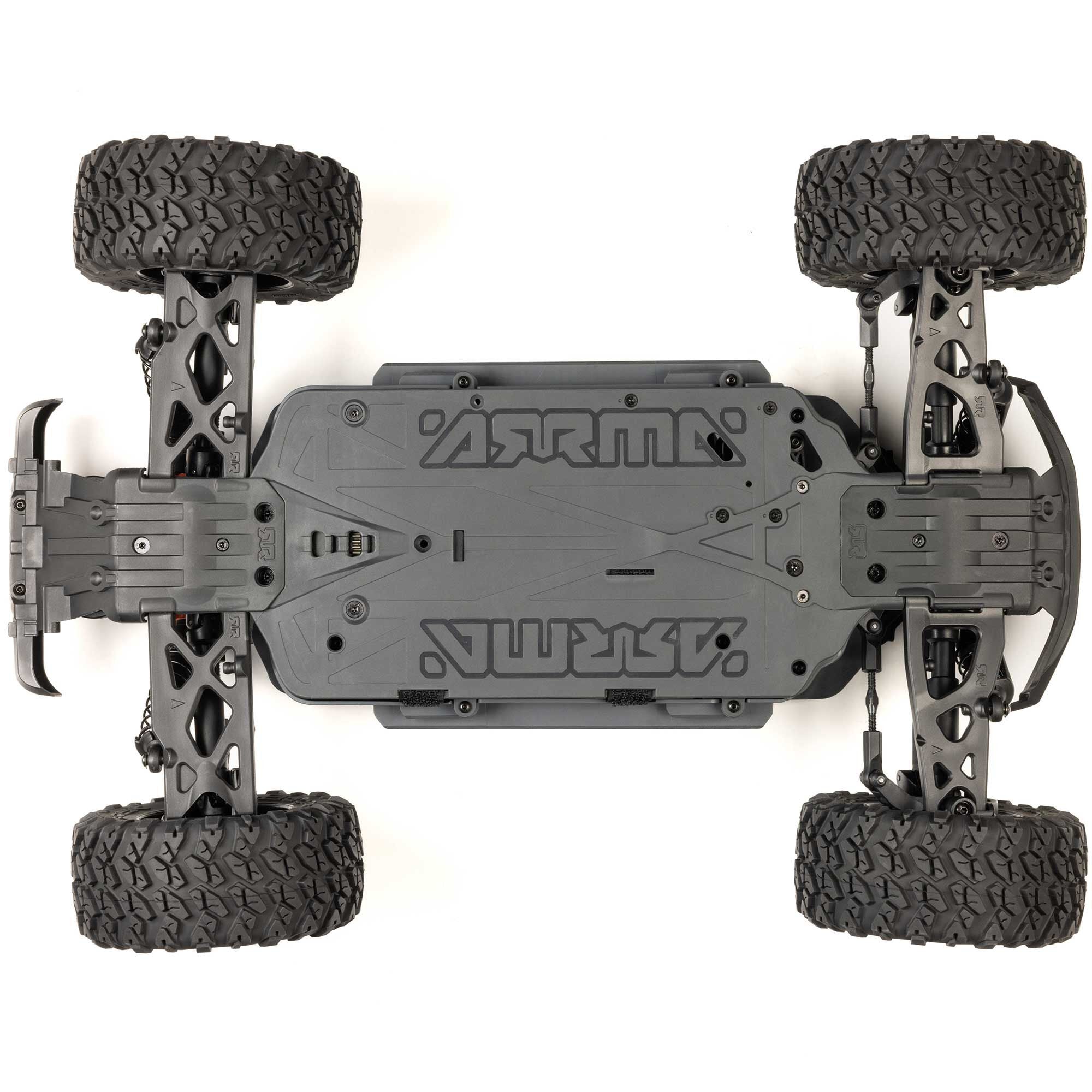 Arrma Monster Truck 1/10 BIG ROCK 223S DSC brushless 4X4 RTR bleu - ARA4312V4T3 - Breizh Modélisme.