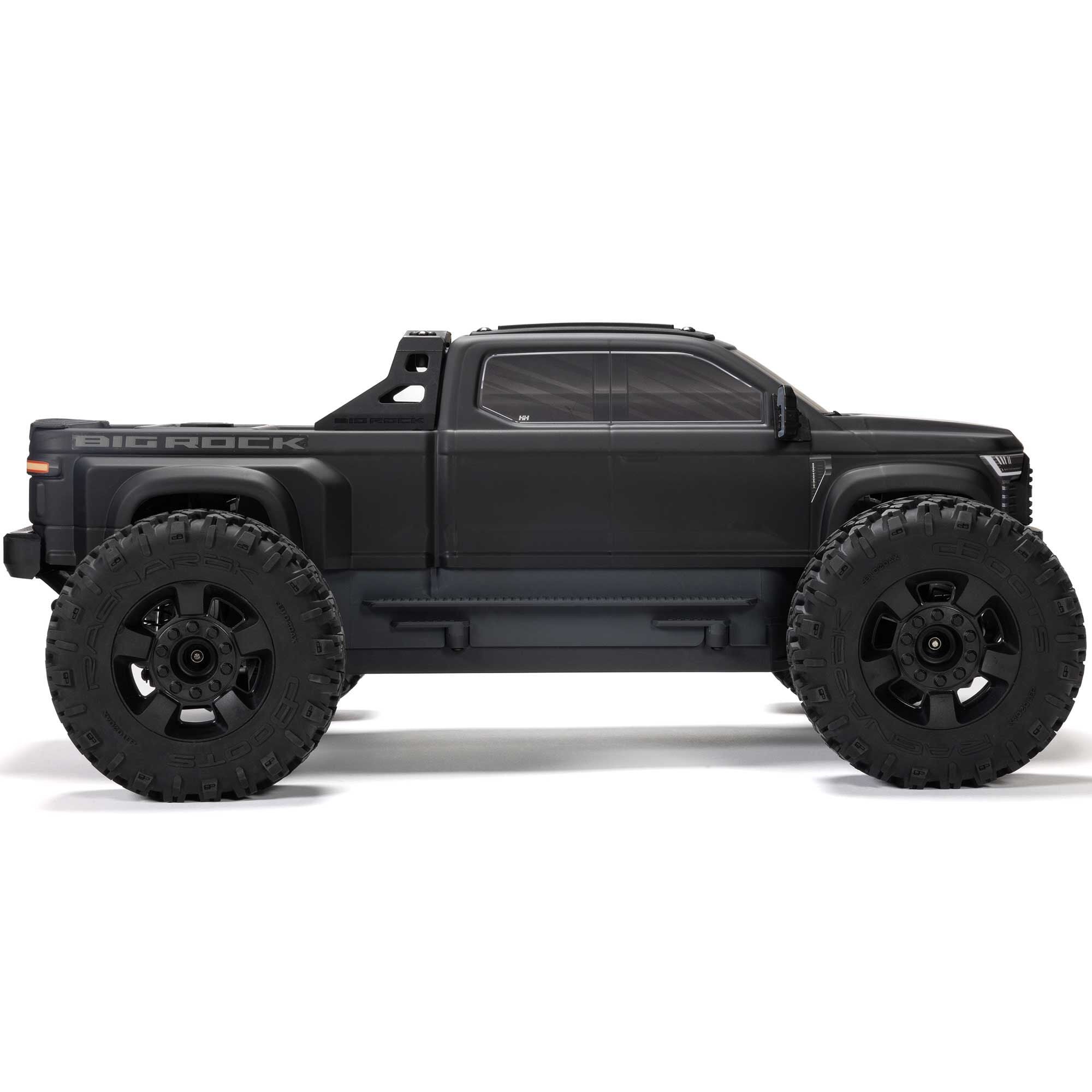 Arrma Monster Truck 1/10 BIG ROCK 223S DSC brushless 4X4 RTR noir - ARA4312V4T1 - Breizh Modélisme.