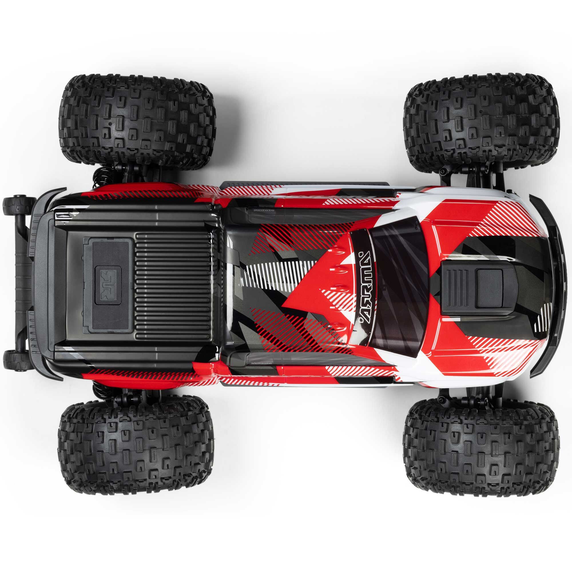 Arrma Monster Truck brushless GRANITE 223S DSC 4X4 RTR 1/10 rouge - ARA4302V4T2