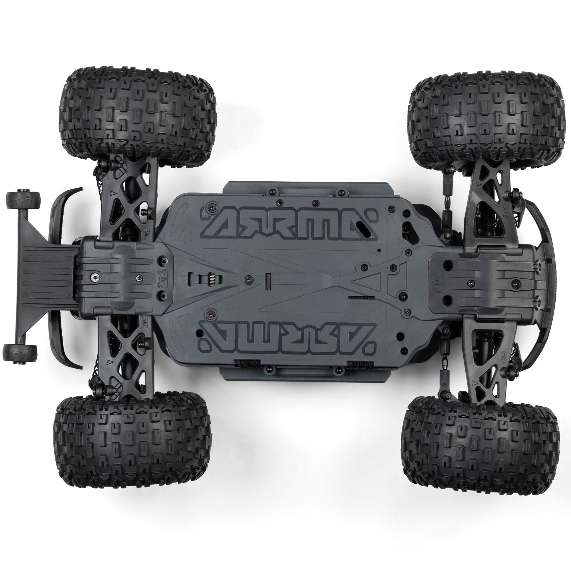 Arrma Monster Truck brushless GRANITE 223S DSC 4X4 RTR 1/10 rouge - ARA4302V4T2 - Breizh Modélisme.