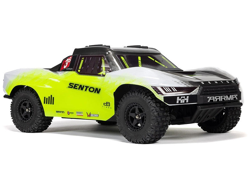 Arrma Senton 1/10 V4 223S BLX Brushless 4X4 jaune - ARA4303V4T1