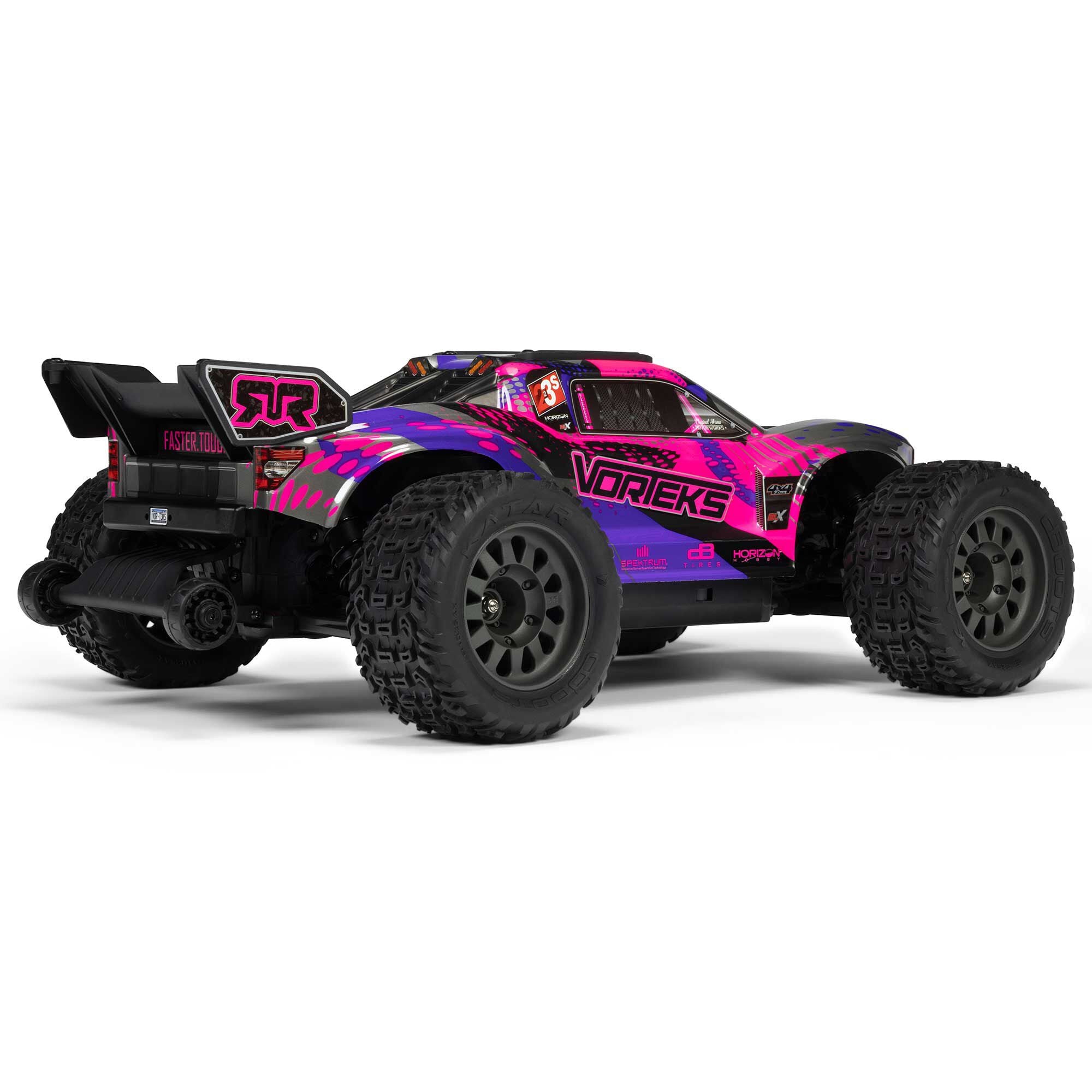 Arrma Vorteks 1/10 223S BLX brushless 4x4 stadium truck RTR violet - ARA4305V4T3 - Breizh Modélisme.