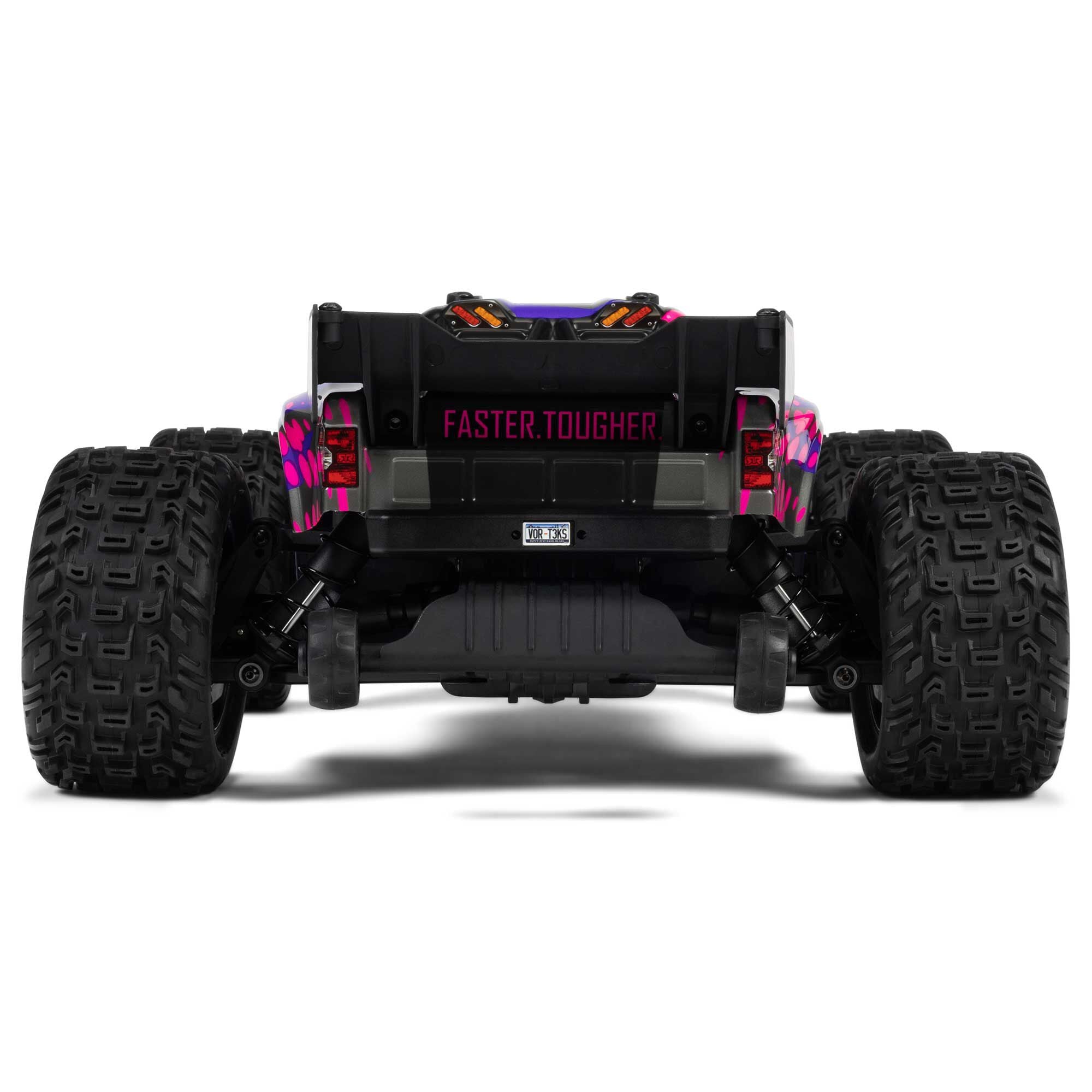 Arrma Vorteks 1/10 223S BLX brushless 4x4 stadium truck RTR violet - ARA4305V4T3 - Breizh Modélisme.