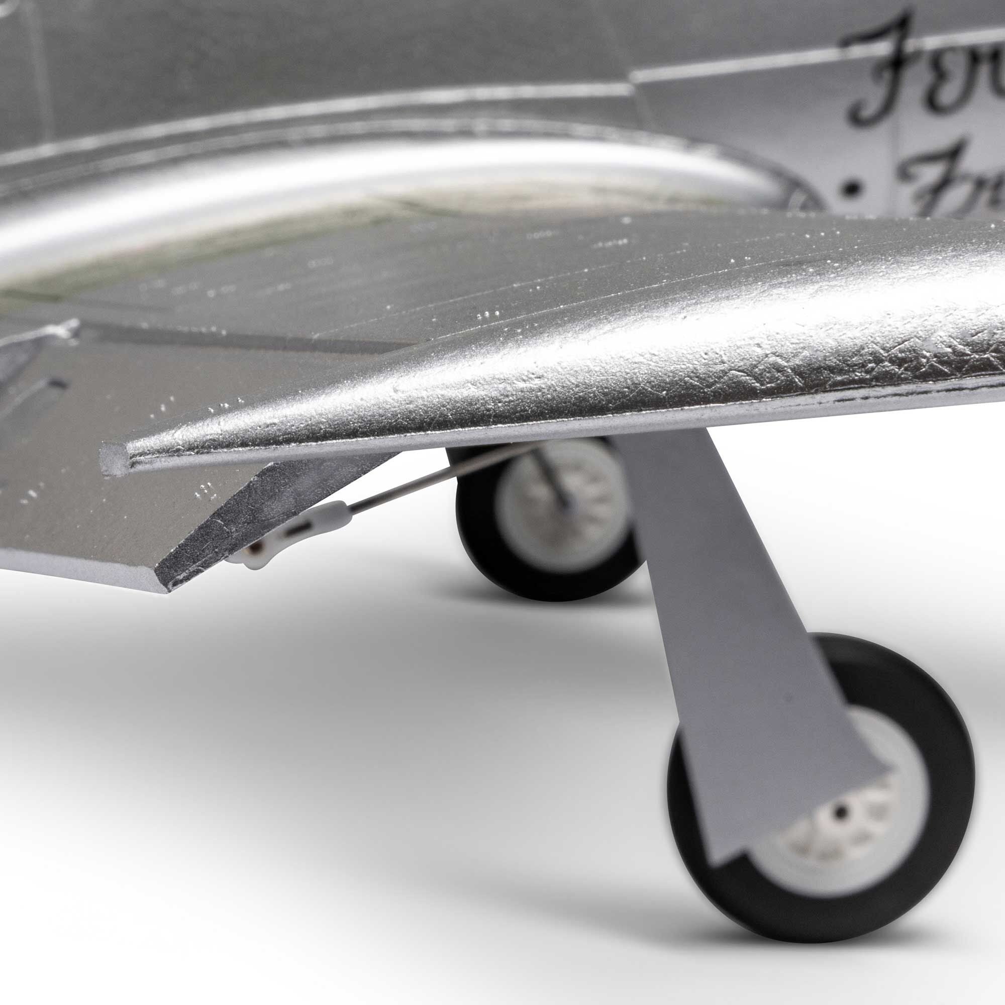 Avion E-Flite P-51D Mustang 1,0 m BNF Basic avec AS3X+ et SAFE EFL02650 - Breizh Modélisme.