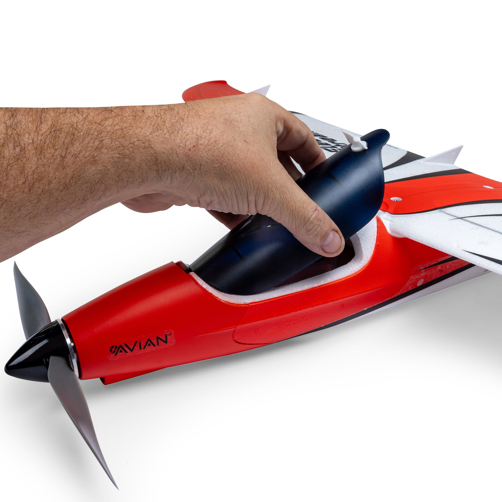 Avion ElectroStreak 1,1 m BNF Basic avec AS3X+ et SAFE Select - EFL13350 - Breizh Modélisme.