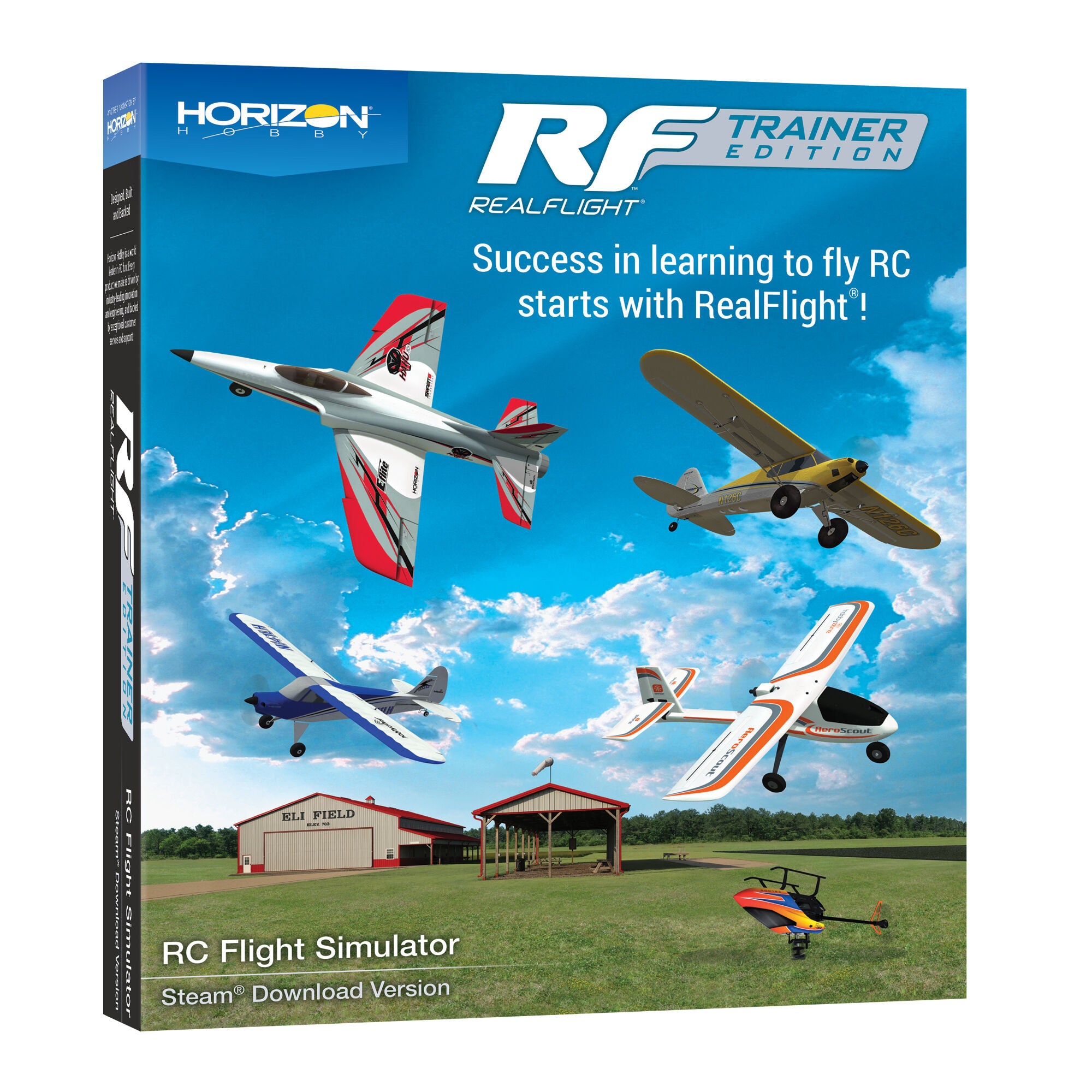 Logiciel de simulation de vol RC RealFlight Trainer Edition uniquement (pas de boîte) - RFL1205 - Breizh Modélisme.