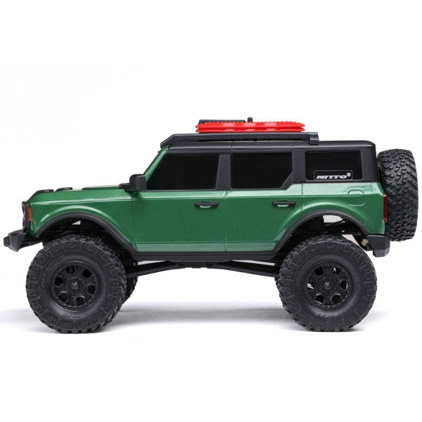 Mini Rock crawler 1/24 SCX24 Ford Bronco 4X4 RTR vert - AXI00006V2T5 - Breizh Modélisme.