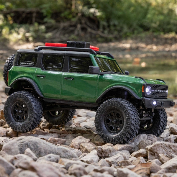 Mini Rock crawler 1/24 SCX24 Ford Bronco 4X4 RTR vert - AXI00006V2T5 - Breizh Modélisme.