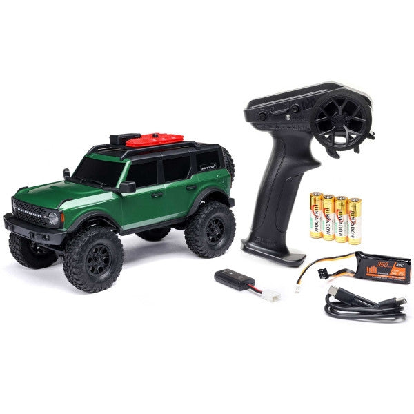 Mini Rock crawler 1/24 SCX24 Ford Bronco 4X4 RTR vert - AXI00006V2T5