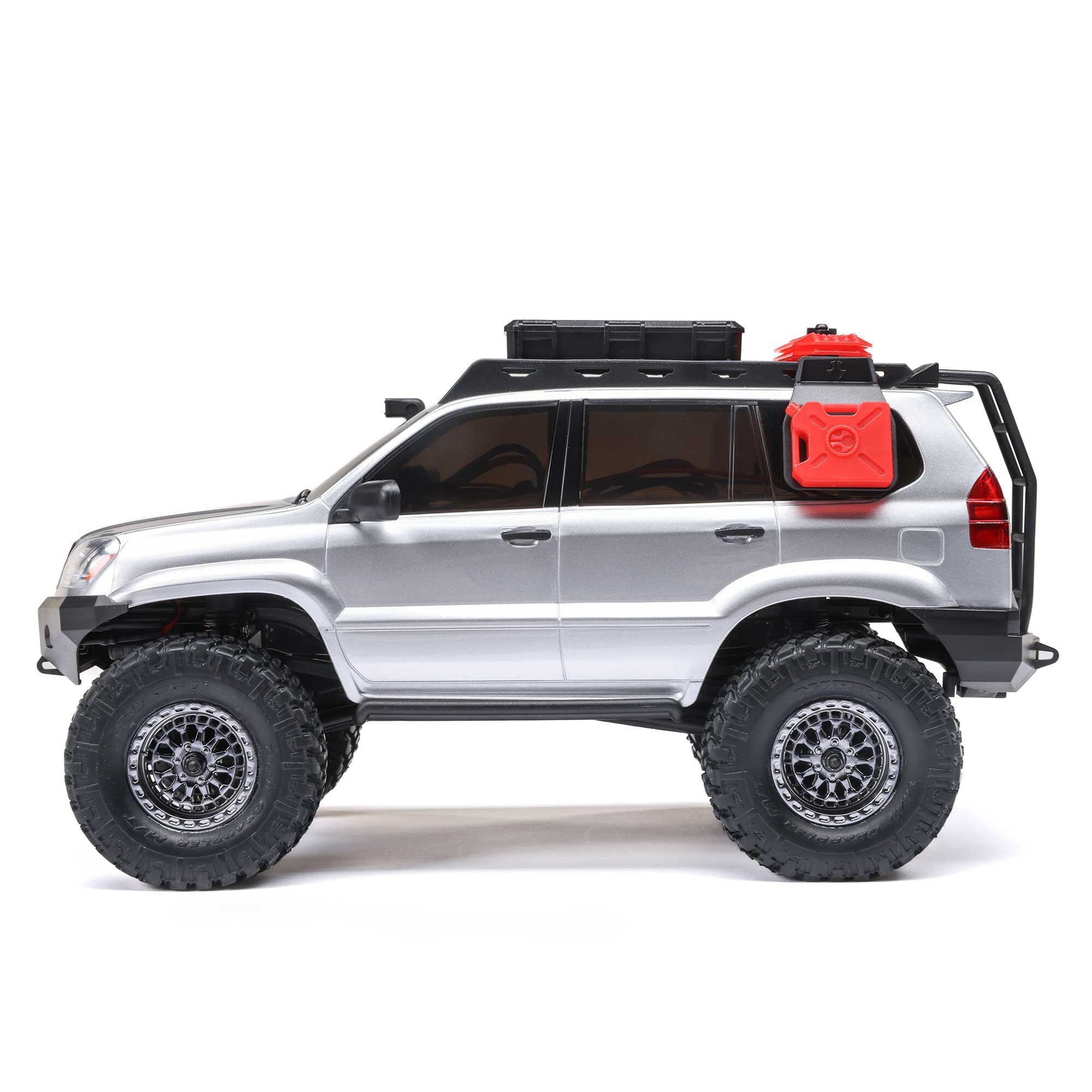 Mini rock crawler SCX24 Lexus GX 470 4X4 1/24 RTR argent - AXI-1532T2
