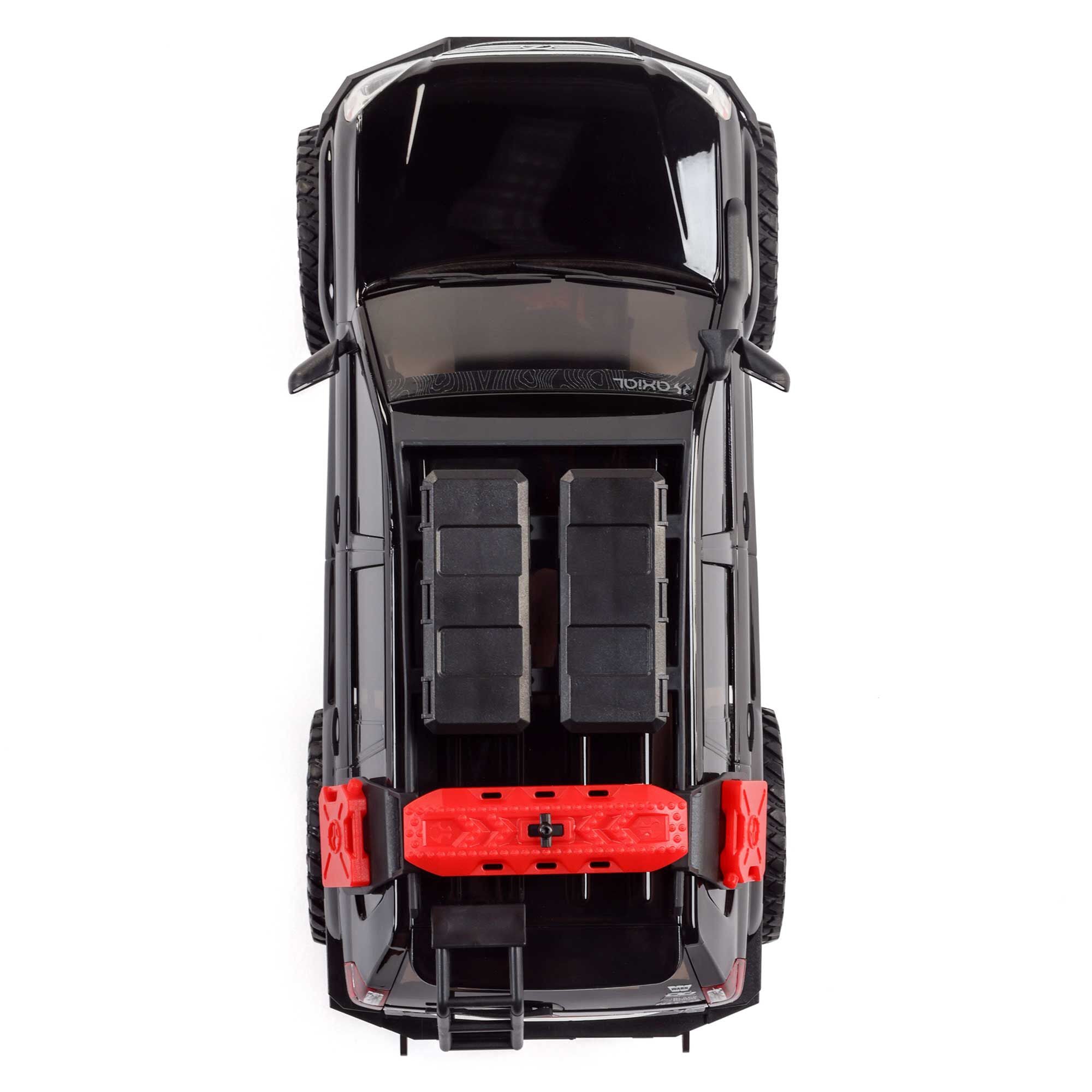 Mini rock crawler SCX24 Lexus GX 470 4X4 1/24 RTR noir - AXI-1532T3 - Breizh Modélisme.