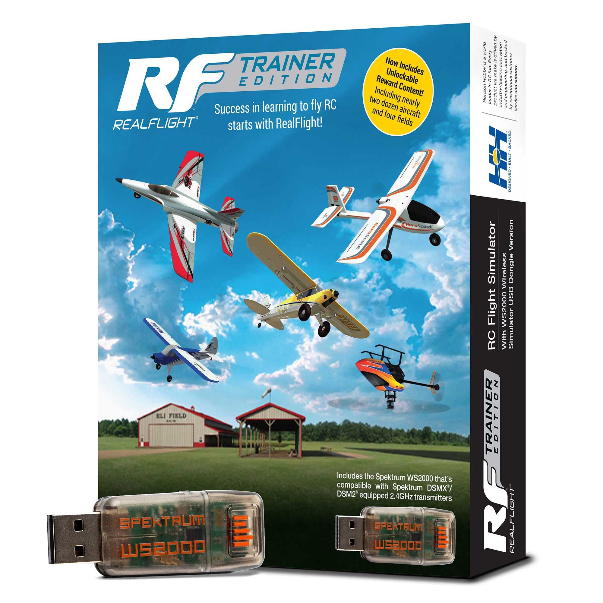 Simulateur de vol RC RealFlight Trainer Edition avec dongle USB de simulateur sans fil WS2000 - Breizh Modélisme.