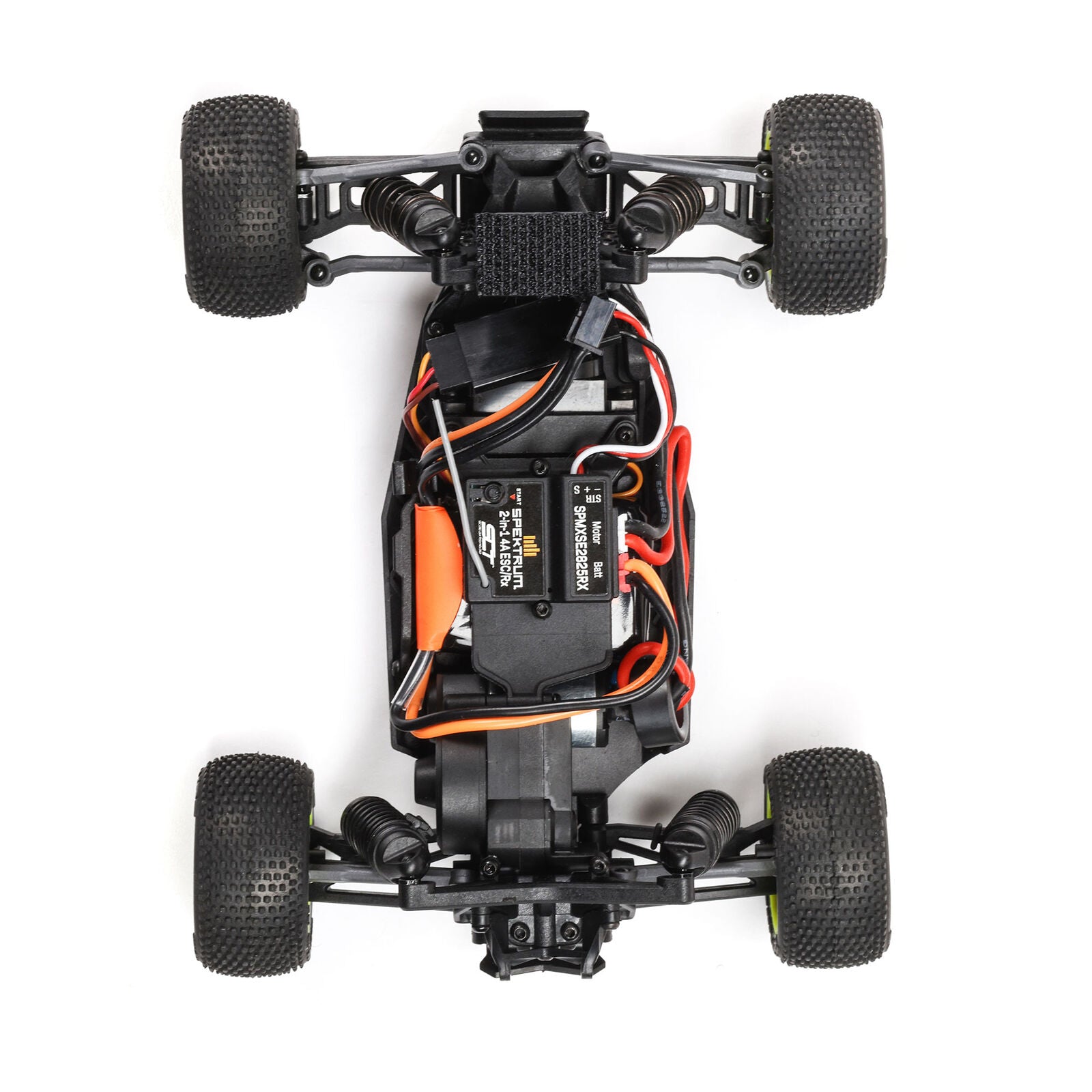 Stadium truck Losi 1/28 Micro-T 2S 2WD RTR blanc LOS-1392T1 - Breizh Modélisme.