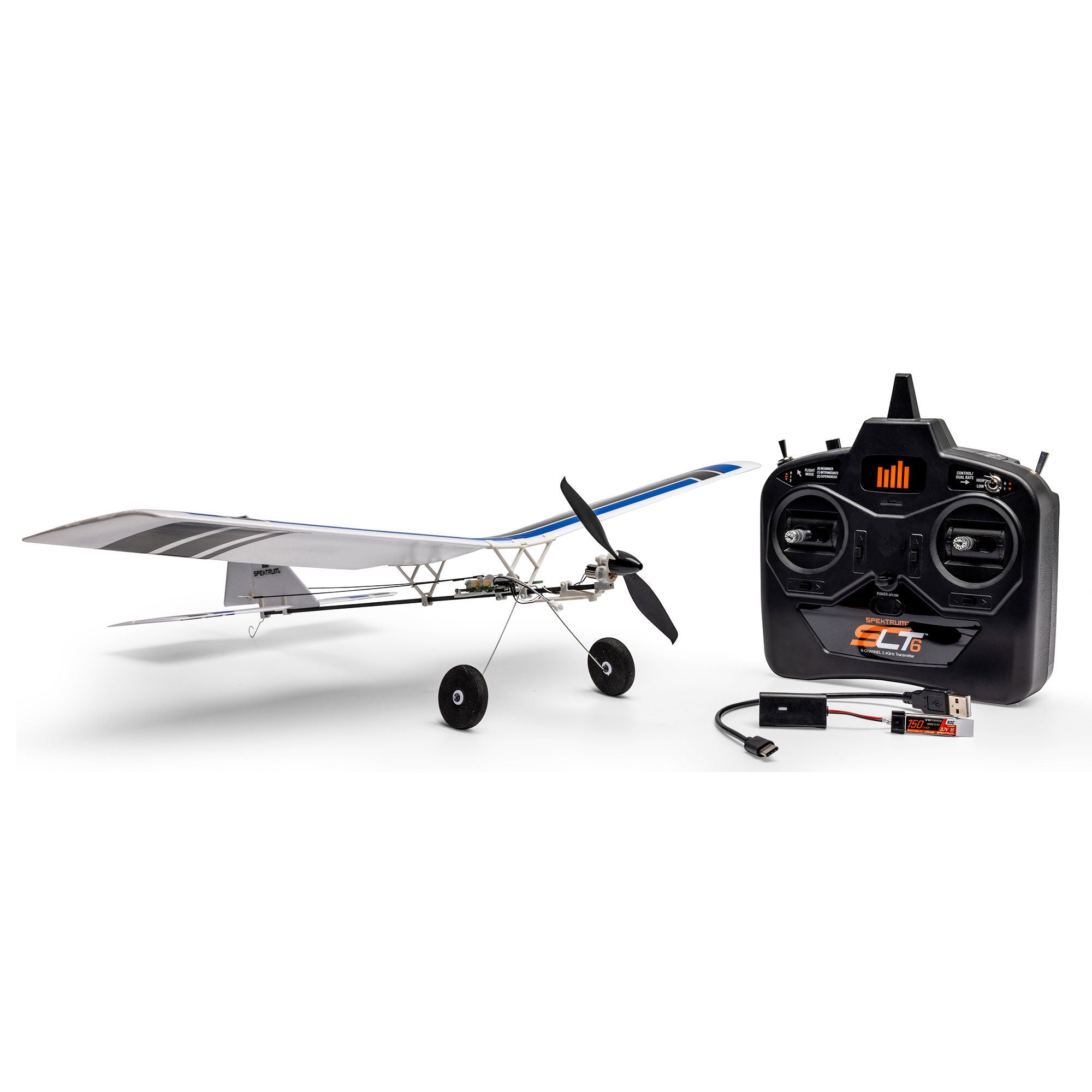 UMX Slow Ultra Stick RTF avec AS3X et SAFE Select - EFLU03000 - Breizh Modélisme.