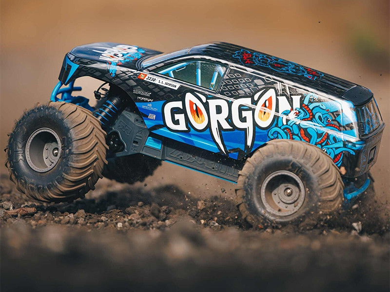 Arrma Gorgon 2WD MT 1/10 RTR Bleu ARA3230T1 - Breizh Modélisme.
