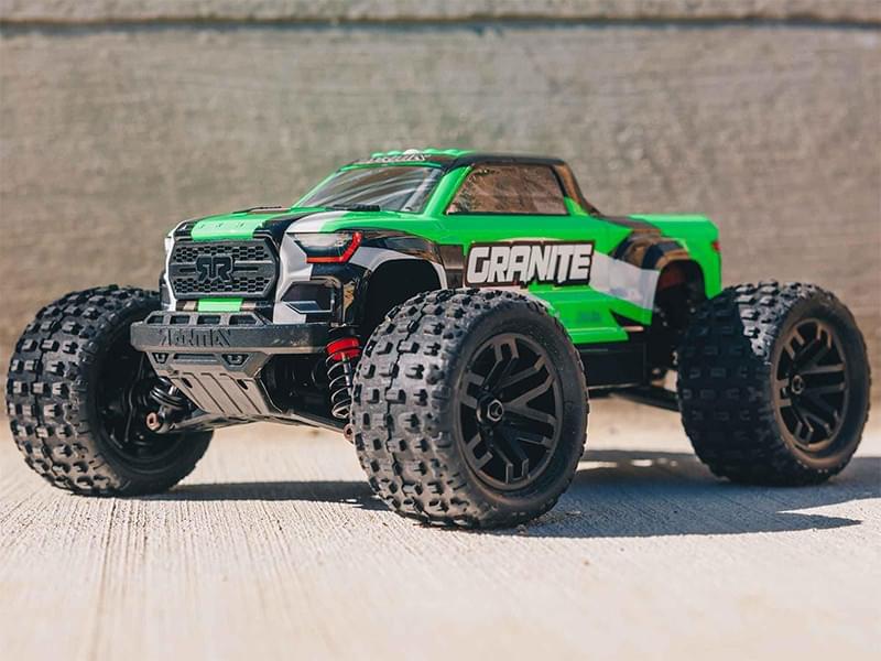 Arrma Granite Grom 4WD 1/18 RTR Truck RC vert ARA2102T3 - Breizh Modélisme.