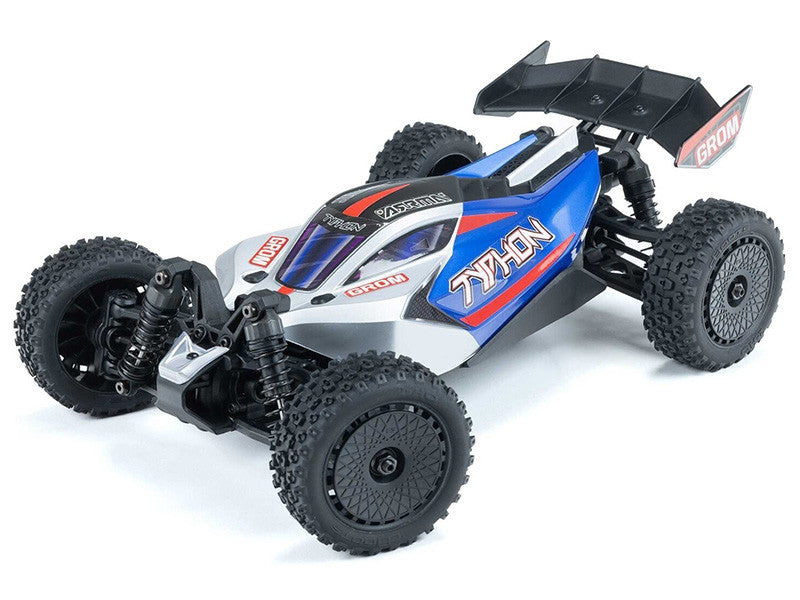 Arrma Typhon Grom 4WD 1/14 RTR buggy RC bleu ARA2106T1