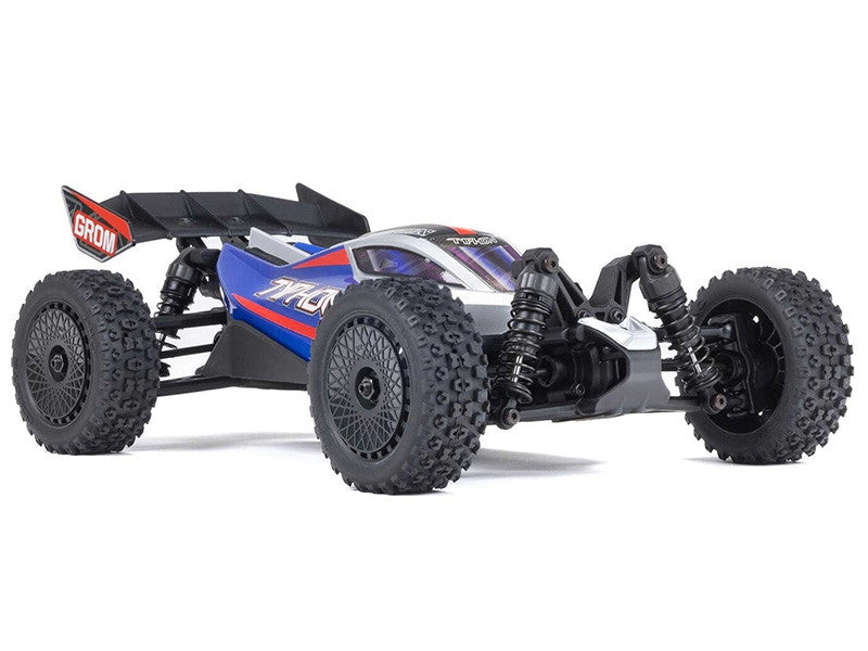 Arrma Typhon Grom 4WD 1/14 RTR buggy RC bleu ARA2106T1