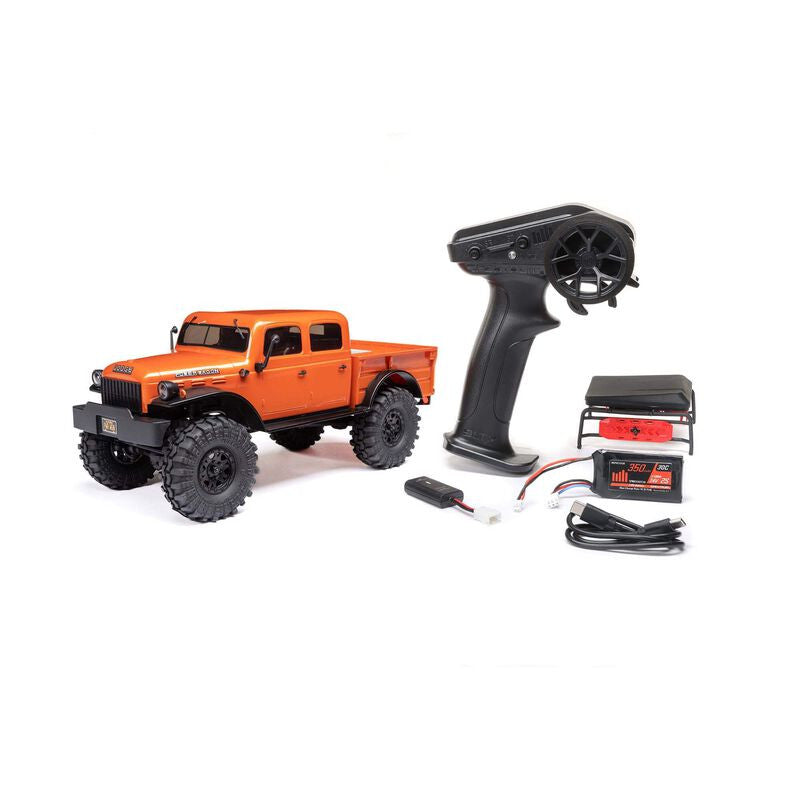 Crawler Axial SCX24 Dodge Power Wagon 1/24 Scale 4WD RTR orange