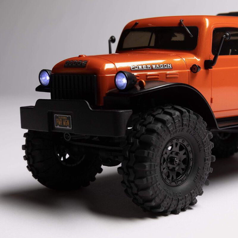 Crawler Axial SCX24 Dodge Power Wagon 1/24 Scale 4WD RTR orange - Breizh Modélisme.
