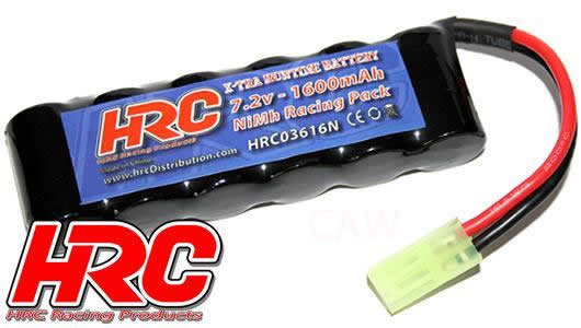 Batterie 7,2V Ni-Mh 1600mAh Mini Tamiya Maverick ION 1/18 - MV28103 - FTX8175 - Breizh Modélisme