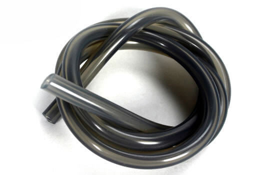 Durite noire transparente pour mélange nitro - 2.5x5mm - 1m - Breizh Modélisme