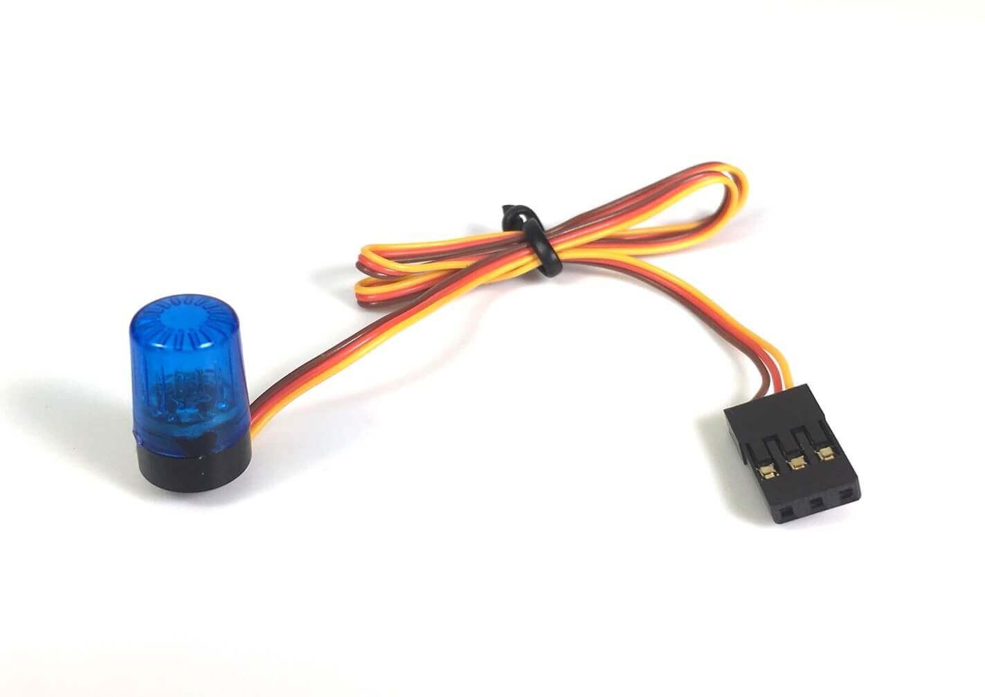 Gyrophare Bleu à LED  - Accessoires pour crawler 1/10 - Breizh Modélisme